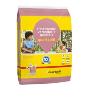 Argamassa 20KG Externa Varandas e Quintais Quartzolit