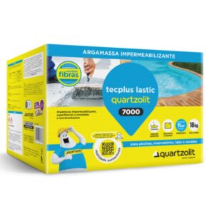 Impermeabilizantes com Fibras TecPlus 7000 Lastic Flexível 18KG Quartzolit