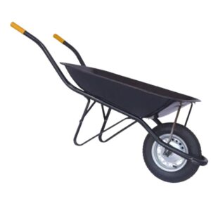 Carrinho de Mão com Pneu 60L Black Alza