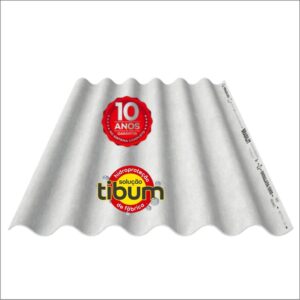 Telha Ondulada Fibrocimento 1,83x1,10M 6mm Brasilit