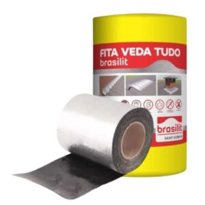 Fita Veda Tudo Multiuso 10cm x 10M Brasilit