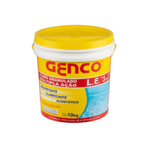Cloro Granulado 3 em 1 10kg Genco