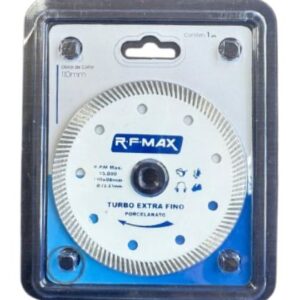 Disco extra fino para porcelanato 110mm - 22,23  RF Max