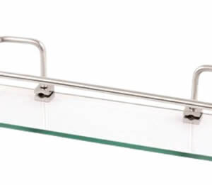 Porta Shampoo Retangular 300x100x4mm Rainha 12117