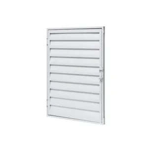 Alçapão de alumínio com fecho branco 60x80 JP