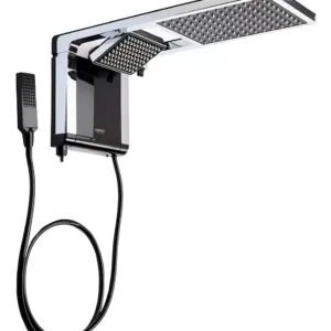 Chuveiro/Ducha  Eletrônica Acqua  Duo preto/cromado  Lorenzetti