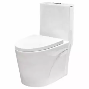 Combo Bacia monoblaco com  assento soft close  Branca Casa Vila