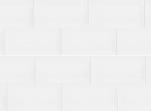 Revestimento 10x20 brilho Metro White Eliane